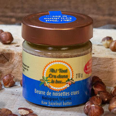 Beurre de noisettes crues et chocolat (style Nutella)